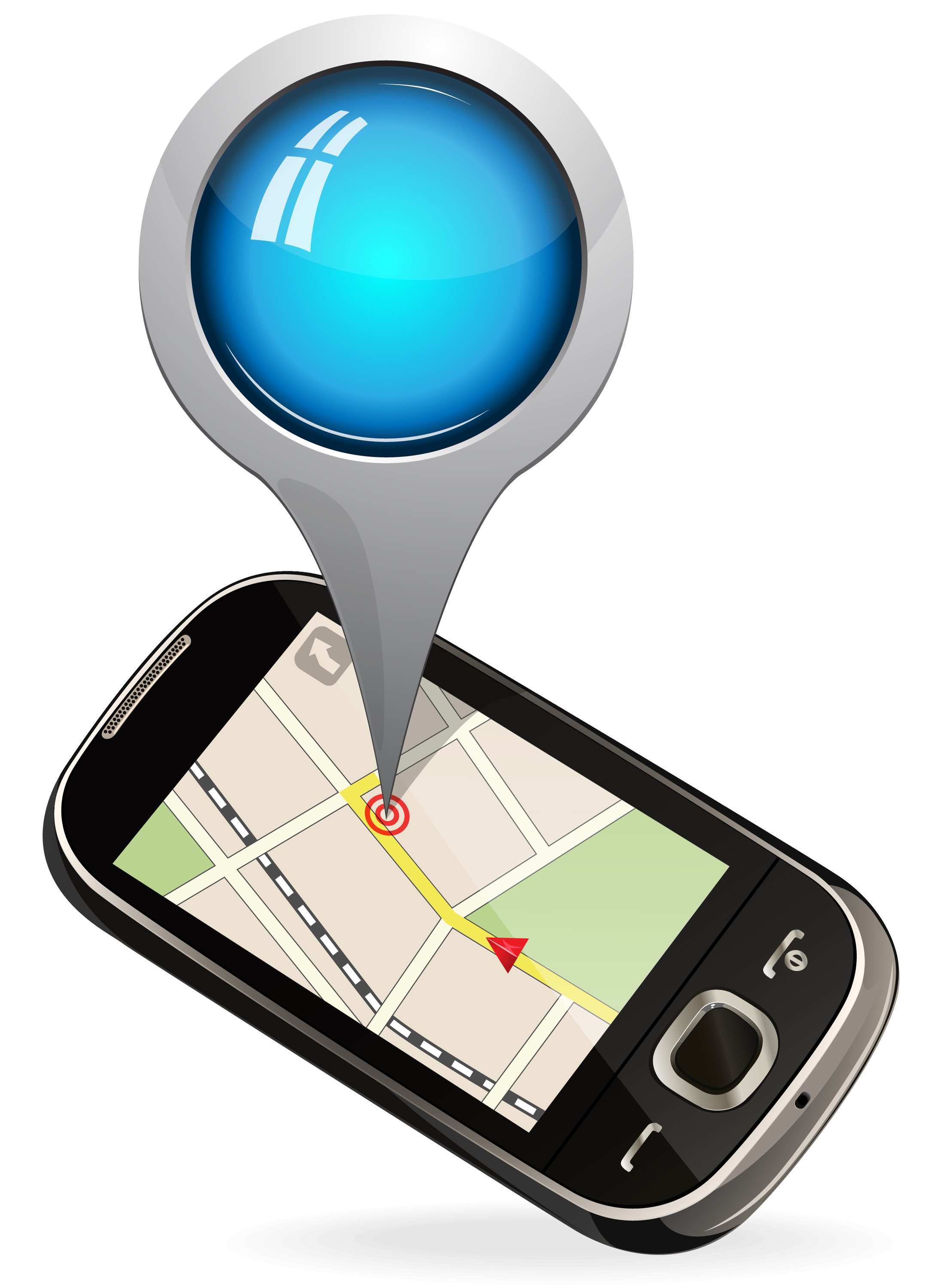 GPS enabled map