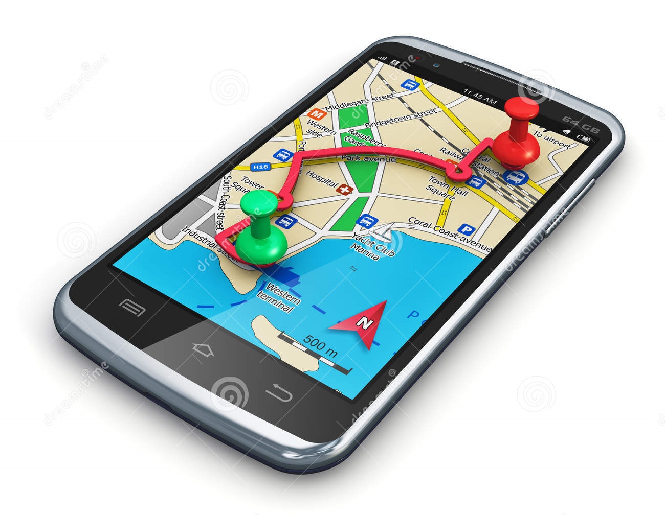 gps navigation smartphone 27730860