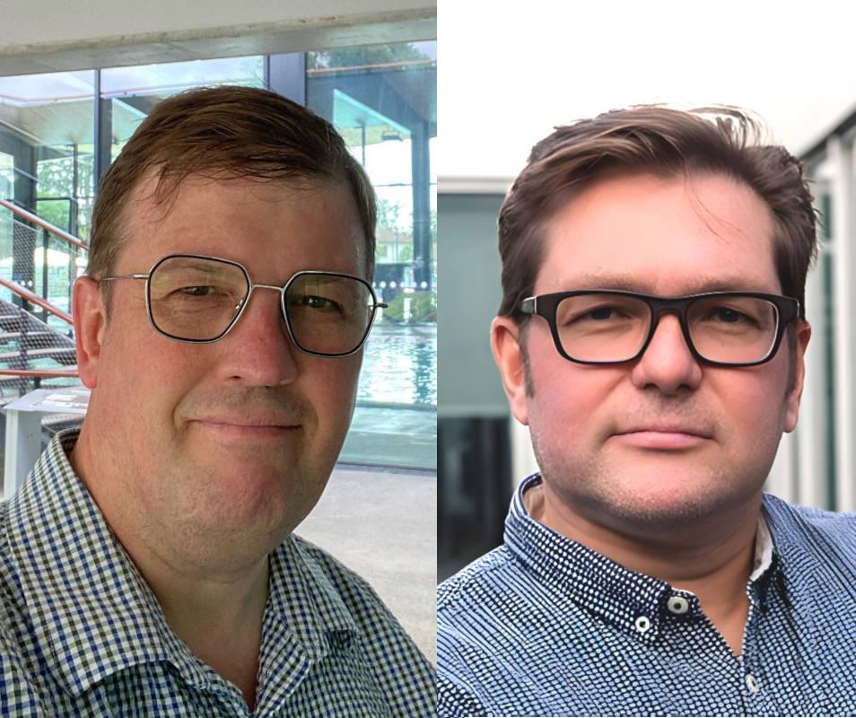 Jón Guðnason og Kristinn R. Þórisson