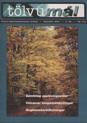 Forsíða 2001 4tbl